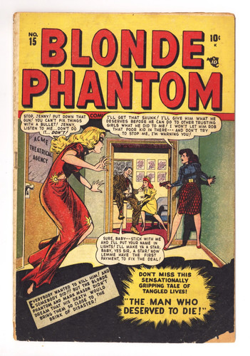 Blonde phantom comics - blonde, 15