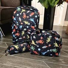 dinosaur space School Bag 