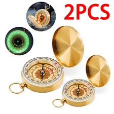 Portable Compass Brass