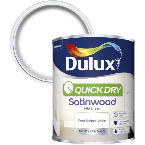 Dulux quick dry satinwood - dulux,