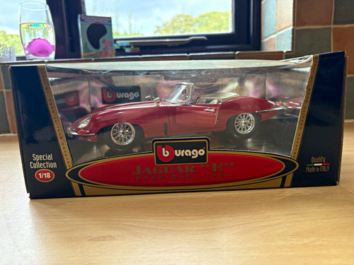 Bburago jaguar type - jaguar, e-type