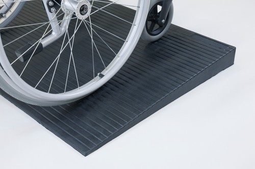 3cm rubber threshold - 3cm, ramp