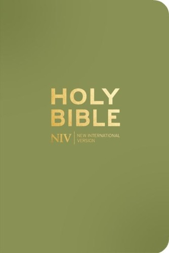 Niv pocket olive green - pocket, bible