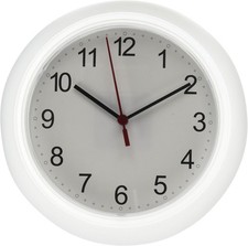 Ikea Rusch 25X4 cm Wall Clock, White