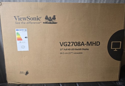 Viewsonic vg2708a mhd - viewsonic, 27"