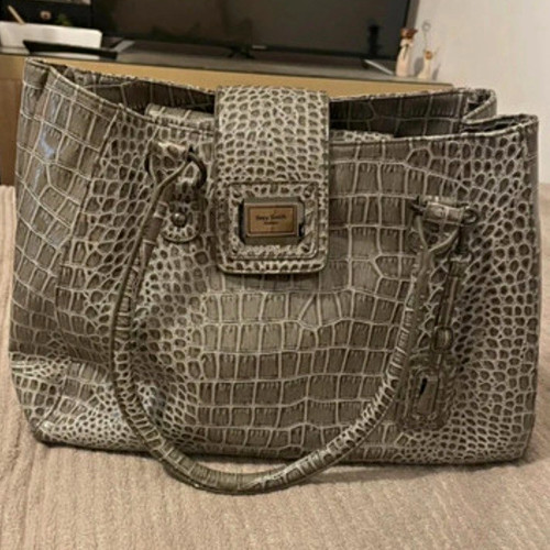 Suzy smith green croc embossed - smith,