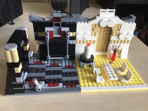 Lego modern modified diorama - lego,