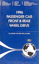 1996 Ford Service