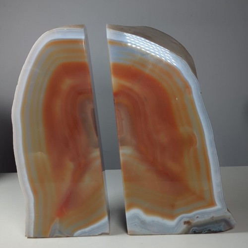 Pair polished brown - pair,