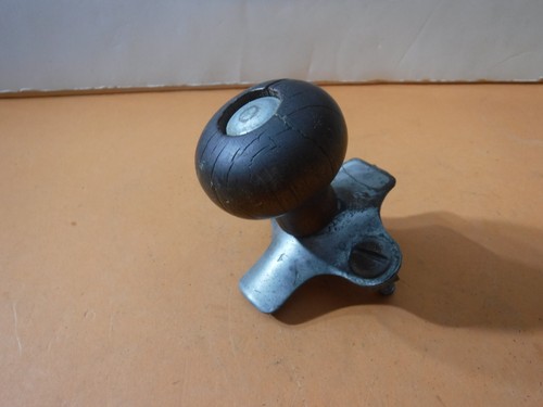 Vtg wooden steering - wooden, wheel