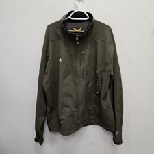 Mountain Hardwear Lightweight Green Hiking Ski Snow Full Zip Jacket Size XXL Men