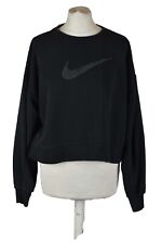 NIKE Black Crop Jumper size S Womens