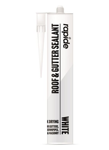 White roof gutter - roof,