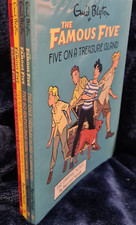 The Famous Five Graphic Novel 4 Paperback Books Collection Set Enid Blyton