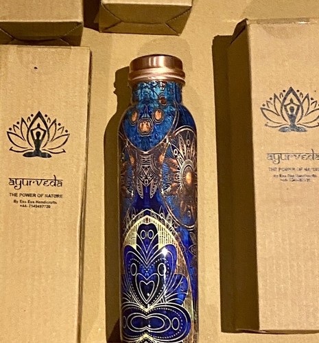 Ayurveda pure copper bottle - copper,