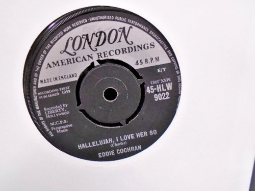 Eddie cochran hallelujah - ", i