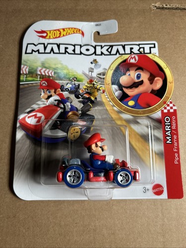 Hot wheels mario kart - mario,
