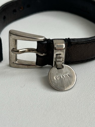Prada leather bracelet women - bracelet, women's