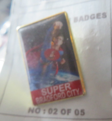 Bradford city rare superman - bradford,