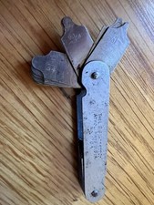 Radius Gauge Imperial Vintage