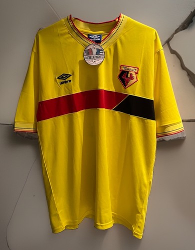 Watford 1985 home shirt - watford,