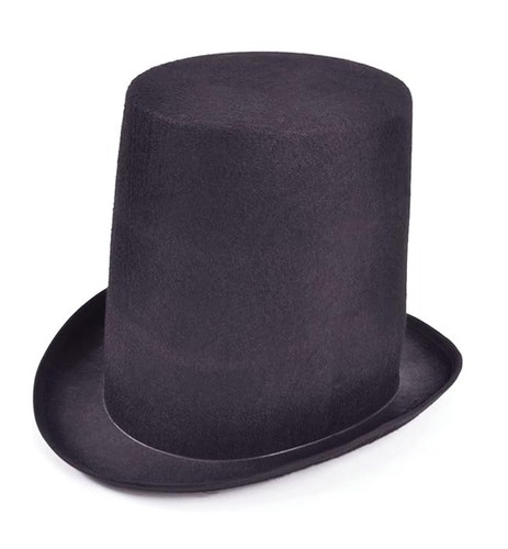 Black stovepipe top - black,