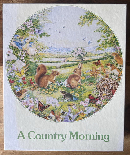 Vintage country morning - a,