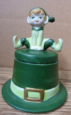 Saxony Ceramic Leprechaun Hat