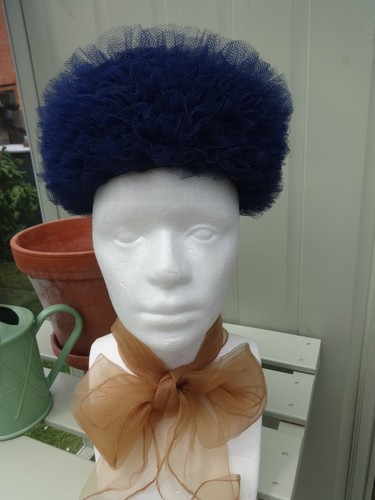 Vintage 1960s hat - hat., blue
