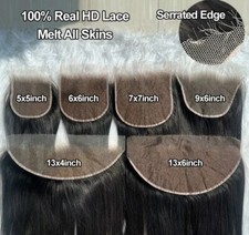 13A PERUVIAN HAIR HD THIN LACE
