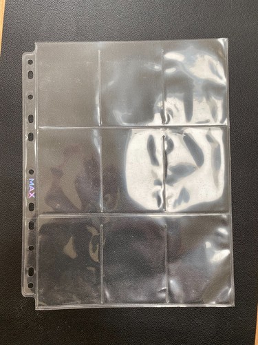 Cigarette card sleeves 25 - a4, x