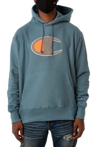 Champion big patch logo blue - champion,