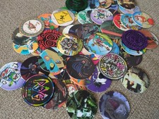 Collection of 50+ Vintage Pogs