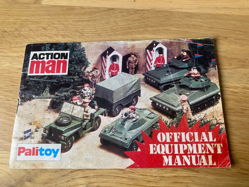 Action man official - man, equipment