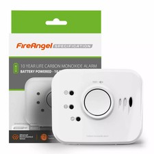 FireAngel Battery Powered Carbon Monoxide Alarm - FS1326T