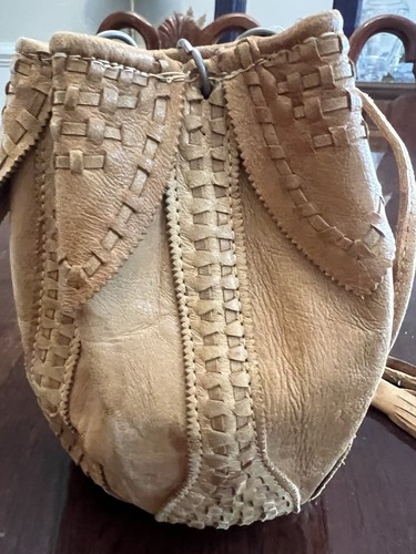 Vtg navajo handmade leather - navajo,