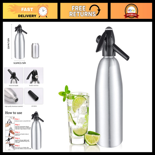 Portable soda maker 1l - -,