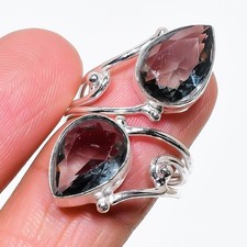 Alexandrite Gemstone Handmade 925 Sterling Silver All Size Ring For Gift