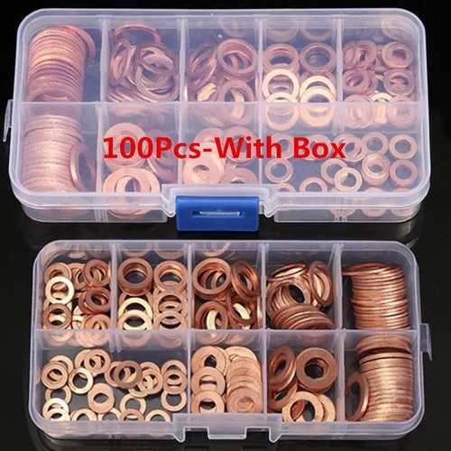200pcs sizes solid copper - 200pcs, 9