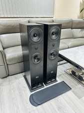 High End TDL T-LINE 3 Transmission Line FloorStanding HiFi Loud Speakers