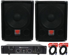 (2) Rockville SBG1128 12"