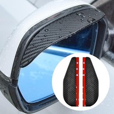 New 2x Mirror Protector Rain