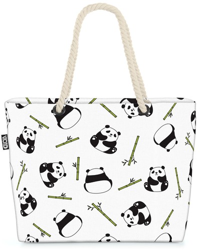 Void bag panda with bamboo - bag,