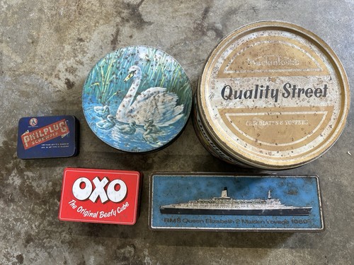 Vintage tins quality - vintage, street