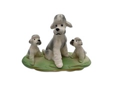 Vintage Miniature White Poodle