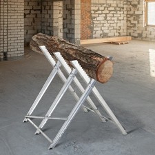 Saw horse steel support - saw,