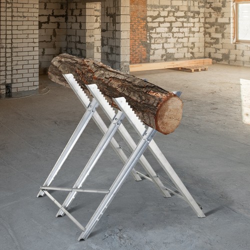 Saw horse steel support - steel,