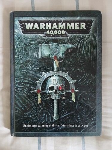 Hardback warhammer 40k 4th - 40k,