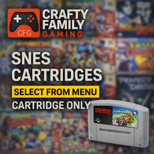 Super Nintendo SNES Games –