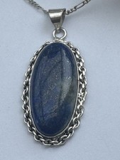Vintage Lapis Lazuli Pendant